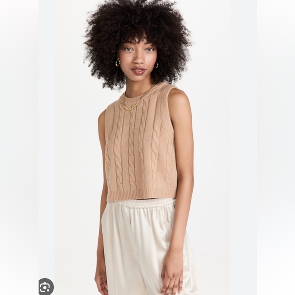 Sablyn 💯 cashmere Daryl knit top - Picture 7 of 16